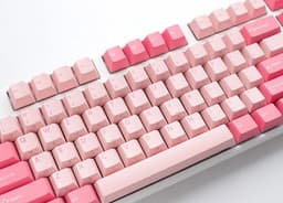 Ducky ONE 3 Gossamer Pink - Toetsenbord - full-size - US-layout - roze — thumbnail 2