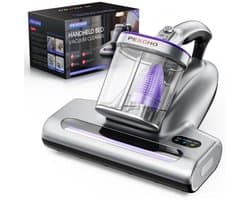 PEXCHO Tapijt Reiniger-Huisstofmijt Stofzuiger-UV Lamp Sterilisator-500W-15000PA-HEPA Filter-Bacterie, Mijt & Schimmel Bestrijder-Zonder Zak