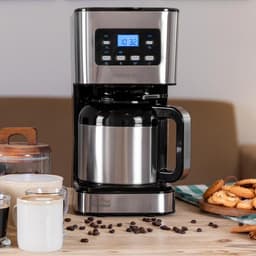 Cecotec Tropfkaffeemaschine Coffee 66 Drop & Thermo Time, 950 W, 1,2 L, 10 Tassen, LCD-Display, 24-Stunden-Timer, Tropf-Stopp-System, Überhitzungsschutz, 6 Schalter — thumbnail 2