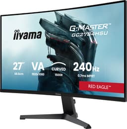 iiyama G-Master GC2784HSU-B1 Red Eagle - 27 inch - Full HD - VA - 240Hz - - Curved - HDMI 2.1, HDR10 — thumbnail 5