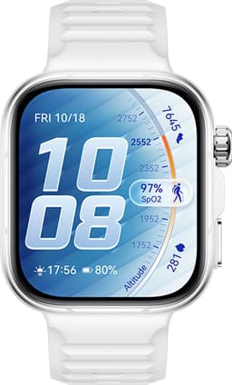 HUAWEI WATCH FIT 5 PRO- Wit - Premium ontwerp - Geavanceerde outdoor workout mogelijkheden - Professioneel gezondheidsmonitoring met TruSense - Compatibel met iOS & Android — thumbnail 1