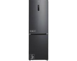 Inventum KV1851B No Frost energiezuinige koel-vriescombinatie - 185cm hoog - 334L - Zeer stil: 35 dB - Superkoelen - Supervriezen - Vrijstaand - Zwart — afbeelding 1
