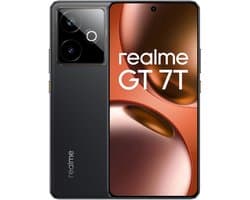 realme GT 7T - 5G Smartphone - 256GB Opslag - 12GB RAM - 7000mAh Titan Accu - 120W - IceSense Black