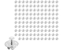 120 Stuks Vlinder Spelden van 8mm Koper voor Creatief Knutselen, DIY Projecten en Versieringen