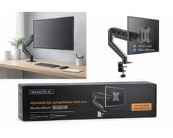 Universele Muurbeugel - Wand Ophang Beugel Steun - Televisie Ophangsysteem Muur Ophangbeugel - Wall Mount Houder - TV Wandsteun Ophangsysteem - Voor Schermen Van 10-30 Inch - Licht Kantelbaar