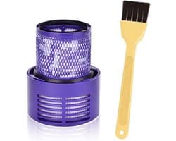 Filters voor Dyson V10 SV12 Cyclone-serie- compatibel met V10 Absolute- V10 Animal en V10 Total Clean. Accessoires voor Dyson stofzuigerfilters: wasbare filters en stofzuigerborstels.