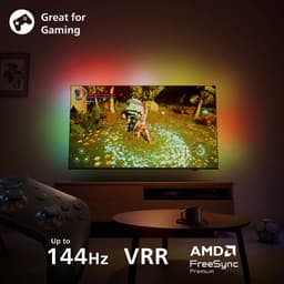 Philips 75MLED910/12 - 75 inch - 4K QD-MiniLED - 2025 - Smart TV — thumbnail 4