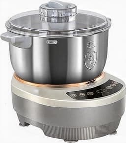 Elektrische Kneedmachine - Deegmixer - Zelf Bakken - Intelligent Kneedprogramma - 7 Liter - Zilver — thumbnail 1