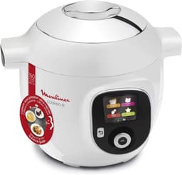 Intelligente multicooker - Elektrische kookpot - Maaltijden bereiden - 150 voorgeprogrammeerde recepten - 6 Liter - Rood — thumbnail 4