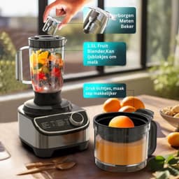 Thuys - Foodprocessor - Keukenmixer - Blender — thumbnail 4