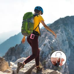 Beschermhoes geschikt voor JBL Go 5 Bluetooth Speaker - Meerdere Kleuren - Schokbestendig - Krasbestendig - Siliconen - Hoesje - Case - Bescherming - Roze — thumbnail 2