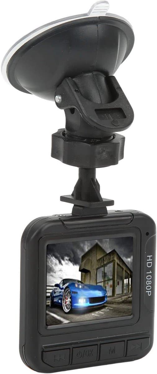 aladdien - Dash Cam voor Auto's - 1080P - Ultieme Beveiliging - 1,6-inch Scherm - Bewegingsdetectie - Spraakopname - Auto Recorder — afbeelding 1
