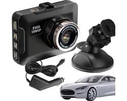 Dashboardcamera FHD - Rij recorder - Veilig rijden - Continue opname - 1080P - Zwart