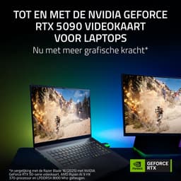 Razer Blade 16 Gaming Laptop - 16" QHD+ 240Hz OLED - Intel Ultra 9 - 64GB RAM - RTX 5090 - 2TB - QWERTY — thumbnail 2