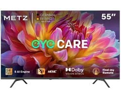 METZ 55MUF7000Z – 55 inch 4K Ultra HD Smart TV – Google TV – Dolby Vision & Dolby Audio – WiFi & Bluetooth – 55” Televisie