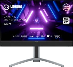 Lorgar 27MP1 Pro Gaming Monitor 27 Inch UHD MiniLED - 160Hz – HDR1000 – 1ms – FreeSync – 2.1 Audio - RGB - 1000 Nits - USB-C 90W — thumbnail 1