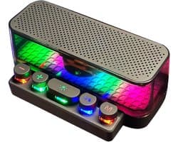 Draadloze Luidspreker - Compacte speaker - Muziek Afspelen - Met Lichtshow - 15.5 cm - Enkel kenmerk
