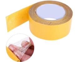 Dubbelzijdige tape van 20m, waterdicht en sterk, ideaal voor kantoor, thuis en klaslokalen, 50mm breed, veelzijdig en duurzaam