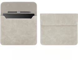 Geschikt voor Kindle-hoes, geschikt voor Scribe 10,2-inch tablet e-reader, magnetische leren hoes, matte PU-leer, minimalistische hoes - (magnetische sluiting, krasbestendig, pennenhouder ontwerp), lichtgrijs