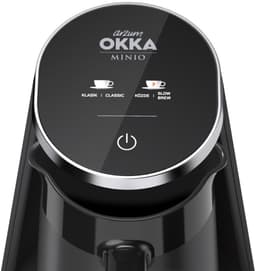 Arzum OKKA New Minio Jet 2 - Turks Koffiezetapparaat - Zwart/Chroom - Dubbelzijdige Koffiepot - 1-4 kopjes - 400W — thumbnail 4
