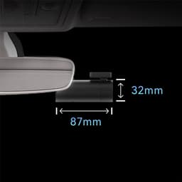 DDPAI Mini Pro 87×32 mm dual-lens achteruitkijkspiegel WiFi-auto-DVR dashcam met 2304×1296 resolutie — thumbnail 2