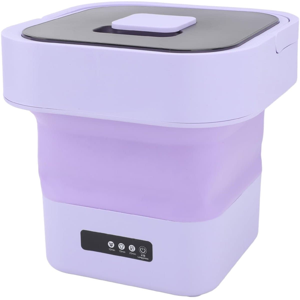 Allecto - Portable Mini Washing Machine - Fully Automatic - Compact - 10L - Perfect voor Reis en Studenten - Vouwbaar - Efficiënt en Praktisch — afbeelding 1