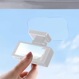 3 Pcs Self Adhesive Pads Replacement Mounting Tape, Double Sided Tapes for Dashcam Attachment, Camera Strap, Phone Car Holder, with 3pcs Car Windshield Electrostatic Sticker (1.4×1.35 — thumbnail 4