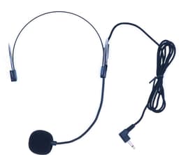 Professionele Headset Microfoon - Draagbare Zangmicrofoon - Optreden en Presenteren - Omnidirectionele Opname - Super Lichtgewicht - Zwart — thumbnail 1