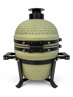 Patton Premium Mini 13" Kamado - Rooster Ø27 cm - Olijfgroen — thumbnail 3