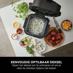 Ninja Speedi 10-in-1 Multicooker en Airfryer - 5,7 Liter - Zwart - ON500EU — thumbnail 5