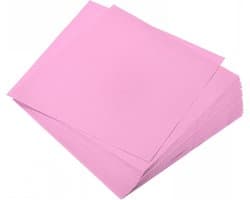 25 Vellen Dubbelzijdig Origami Papier Roze 15cm x 15cm 70gsm voor Kunstprojecten, Beginners en Cadeau Decoraties