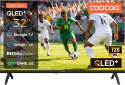 Coocaa 32CGQG41Z - 32 inch - QLED Google TV - HDR10 - Frameloos Design - Dolby Audio - WiFi & Bluetooth - Smart TV — thumbnail 5