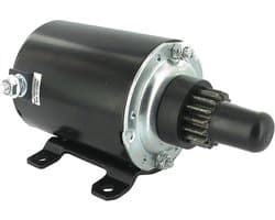 Elektrische Starter - Motoronderdeel - Grasmaaier Reparatie - 16 Tanden - 2 Kilowatt - Zwart