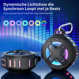 White-Label® Douche Speaker - Draagbare Radio - Bluetooth - Waterdicht — thumbnail 3