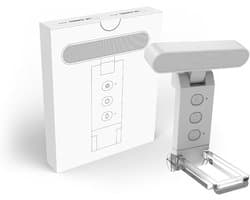 LED Clip Lamp - Leeslamp Boek - Verstelbaar Lezen - Honingraat Lichtdiffusie - 10 x 2 x 12.4 cm - Wit