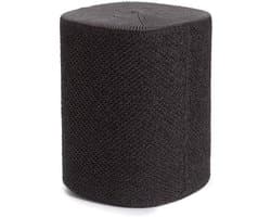 Luidsprekerhoes - Speaker cover - Interieur aanpassen - Akoestisch transparant - 16 x 12 x 12 cm - Zwart