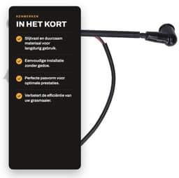 Dailygoods- Bobine Vervanging - Geschikt voor 63cc Bosmaaier - Slijtvast - Hoogwaardige Staallegering - Plug and Play - Modulelengte 62 mm - Ontstekingsspoel — thumbnail 4