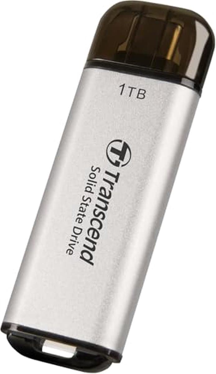 Externe SSD - Draagbare Opslag - Bestanden Overzetten - Hoge Snelheid - 1 TB - Zilver — afbeelding 1
