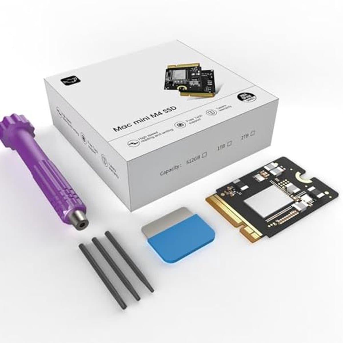 Externe SSD - Harde Schijf - Opslag Uitbreiden - Ultra Snelle Snelheid - 1TB - Zilver — afbeelding 1