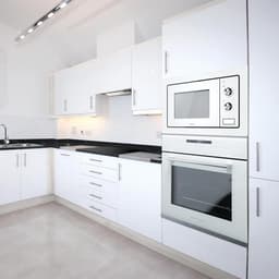 Inbouw Magnetron - Compacte Oven - Snel Maaltijden Bereiden - Mechanische Timer - 20 Liter - Wit RVS — thumbnail 5
