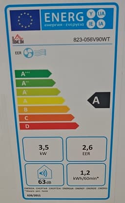 Sogiol - Mobiele Airco - Draagbare Airconditioner - 5-in-1 Koelen ontvochtigen ventilator slaapstand en automatische - 12000 BTU - voor 35 m² - met Afstandsbediening — thumbnail 2