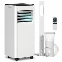 Sogiol - Mobiele Airco - Draagbare Airconditioner - 4-in-1 Koelen ontvochtigen ventilator en slaapstand - 7000 BTU - voor 26 m² - met Afstandsbediening - 51 dB - Wit — thumbnail 1