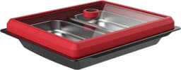 Multicooker Snelkookpan - Drukpan Keuken - Snel Koken - Grote Inhoud - 22 Liter - Zwart Roestvrij — thumbnail 4
