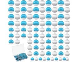 Set van 100 zelfklevende metalen schijfjes van 15/20/30 mm voor magneten, ideaal voor smartphones en DIY-projecten