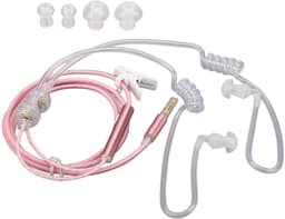 VT Goods - In-ear Binaurale Hoofdtelefoon - Anti-straling - Roze - Ruisonderdrukking - Hoofdtelefoon voor Laptop en Tablet - Ergonomisch ontwerp — thumbnail 2