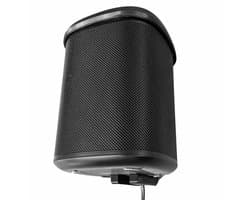 Sonos One & One SL muurbeugel – minimalistische wandhouder voor Sonos One & One SL - Zwart