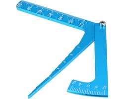 Verstelbare RC Liniaal voor Hoogte-instelling en Randen, Multi-hoek Meetinstrument voor RC Auto's en Modelbouw