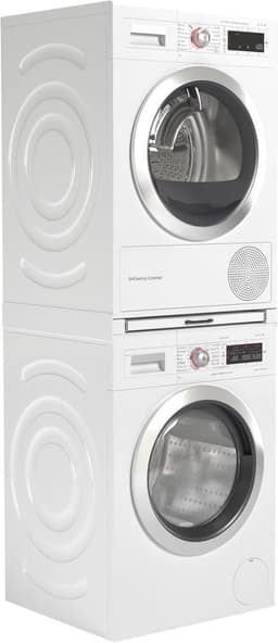 RONN® Tussenstuk Wasmachine Droger - Stapelkit - Tussenstuk Wasmachine en Droger - Tussenstuk Wasmachine Droger Zwart - Tussenstuk Wasmachine Droger Aeg - Wit - 54cm x 60cm x 8cm — thumbnail 7