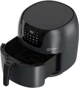 Heteluchtfriteuse - Airfryer XL - Gezond Koken - Programmeerbaar - 74 Liter - Zwart — thumbnail 3