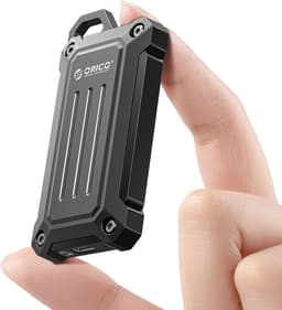 Externe SSD - Draagbare Opslag - Bestanden Overzetten - Aluminium Behuizing - 2 TB - Zilver — thumbnail 1